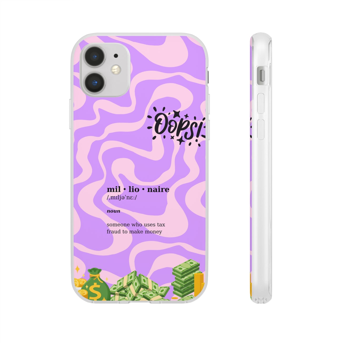 "Millionaire Definition" High Quality Phone Case