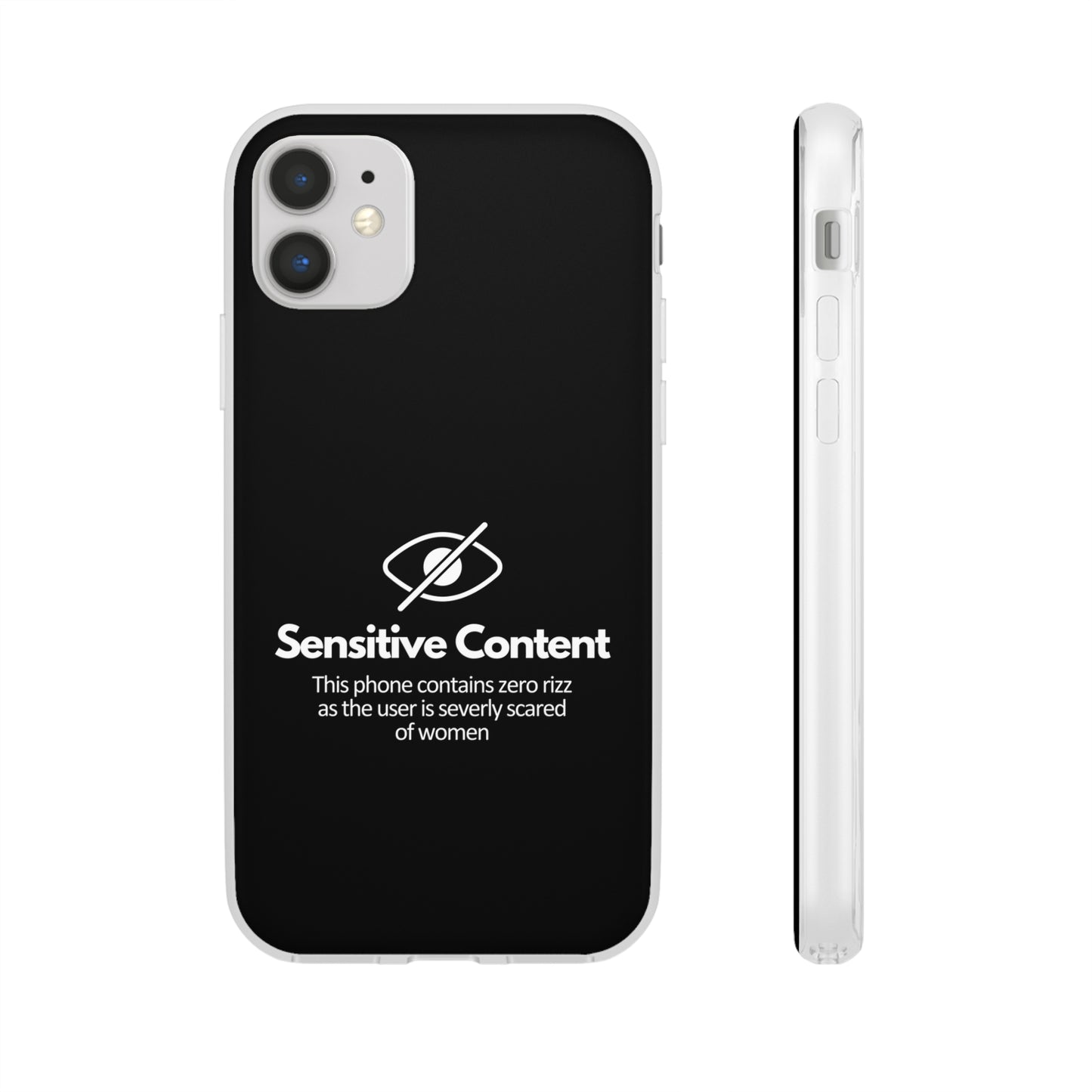 "Sensitive Content" High Quality Phone Case