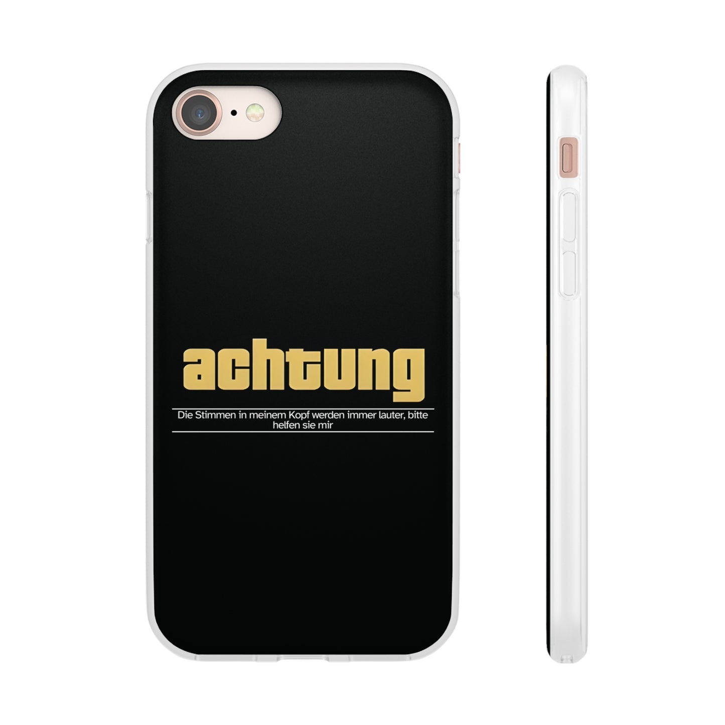 "Achtung (Stimmen)" High Quality Phone Case