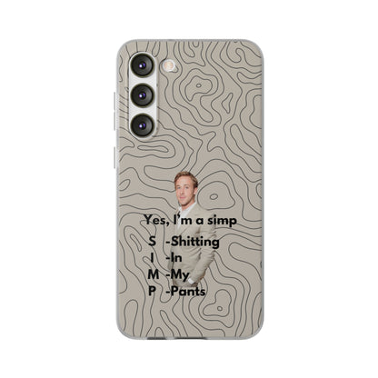 "Yes, I'm a simp" High Quality Phone Case