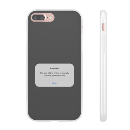 "Attention Notification" High Quality Phone Case