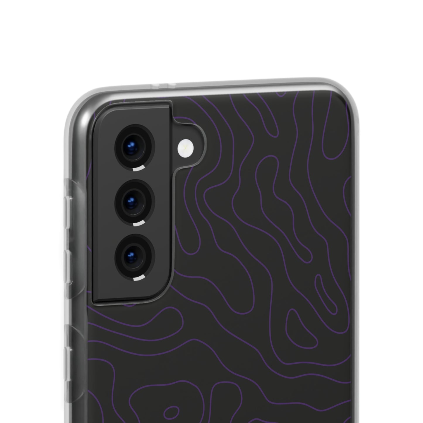 "Purple Topography" High Quality Phone Case