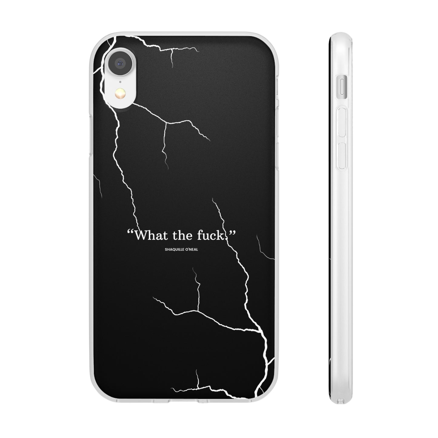 "What the fuck quote" High Quality Phone Case