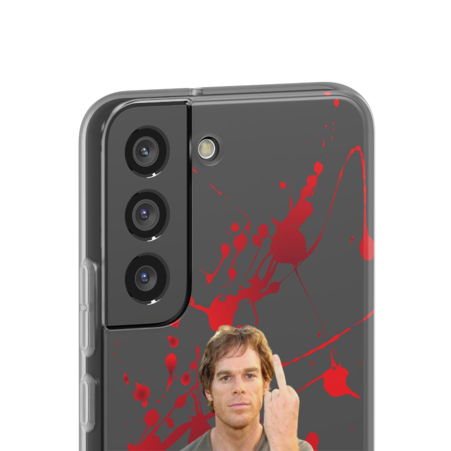 Dexter Middle Finger High Quality Phone Case