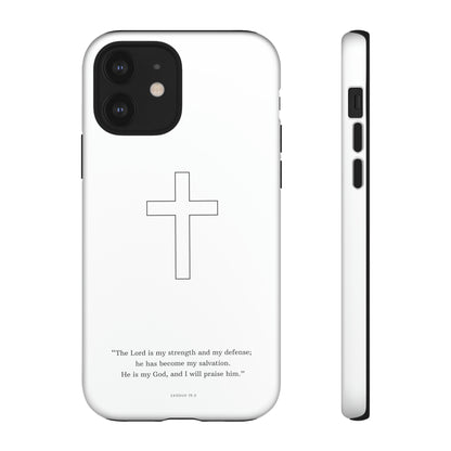 "Exodus 15:2" Premium Quality Phone Case