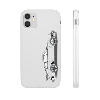 "Car Blueprint 2" High Quality Phone Case