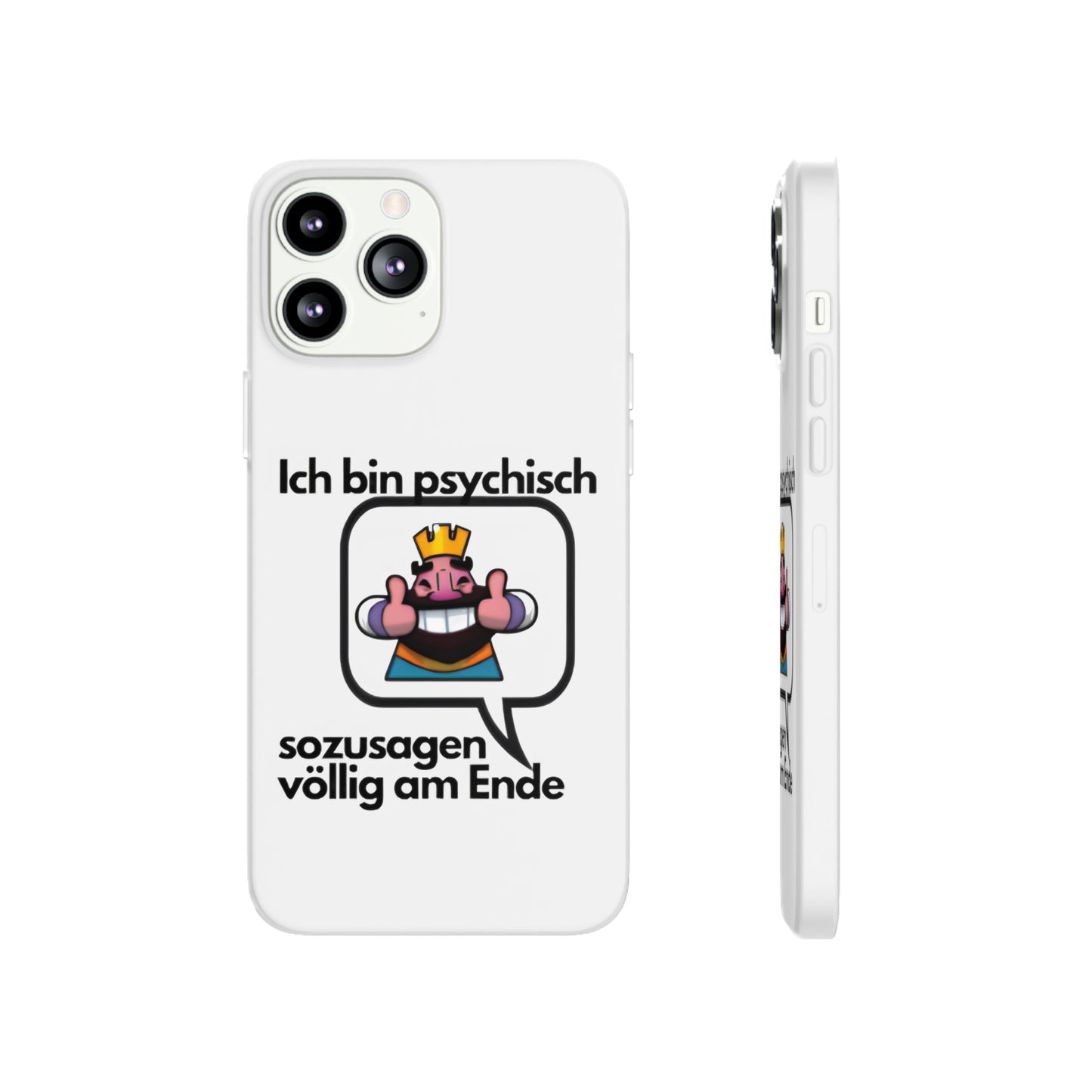 "Ich bin psychisch sozusagen völlig am Ende" High Quality Phone Case