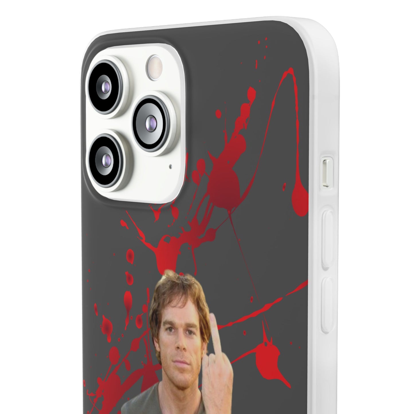 Dexter Middle Finger High Quality Phone Case