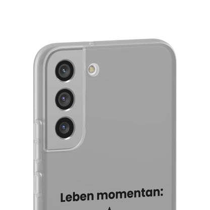 "Leben momentan" High Quality Phone Case