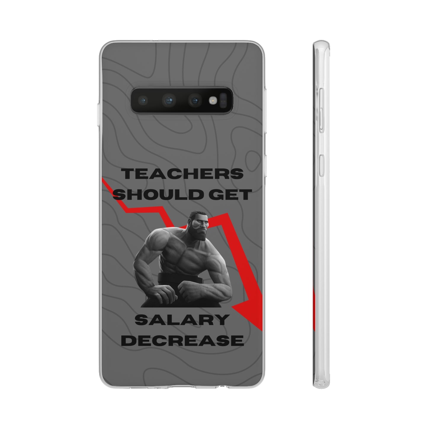 "Teachers should get salary decrease" High Quality Phone Case