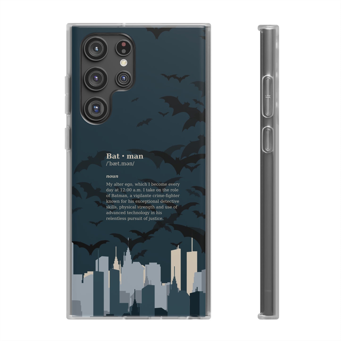 "Batman Definition" High Quality Phone Case