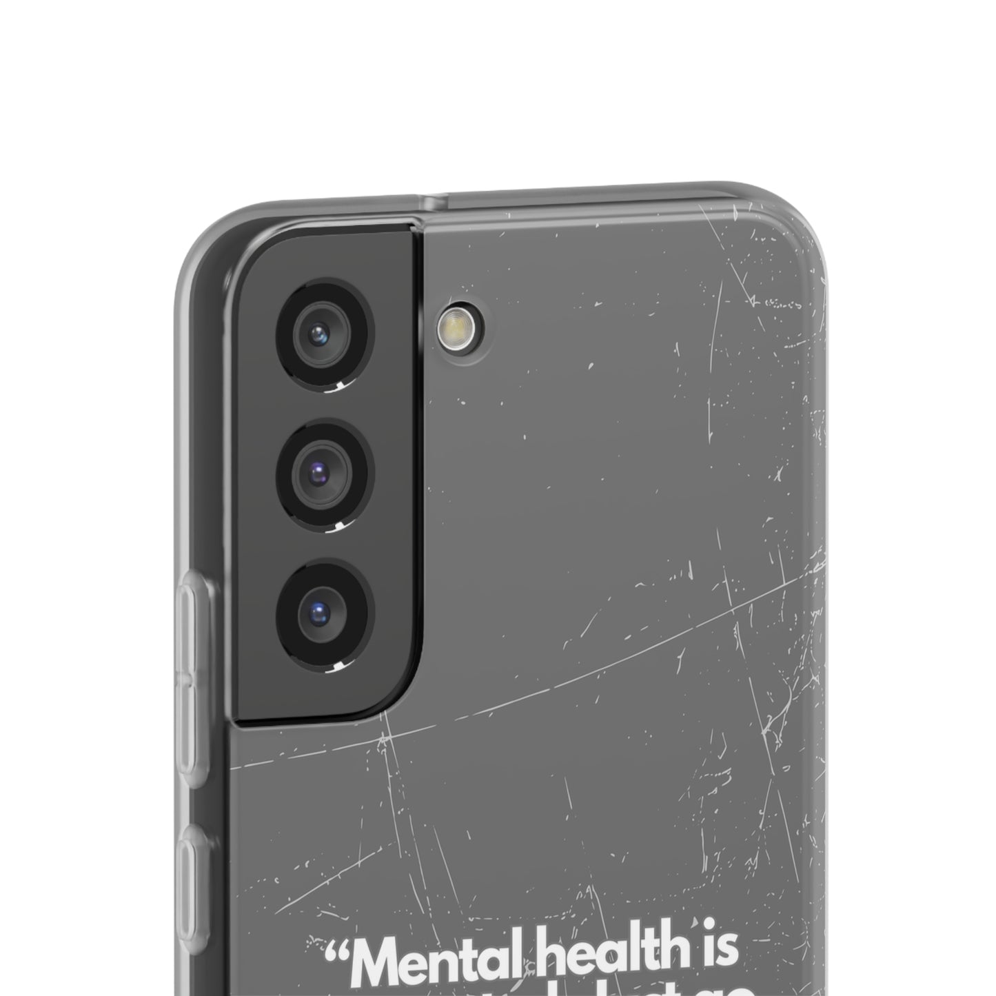 "Mental health is overrated" High Quality Phone Case