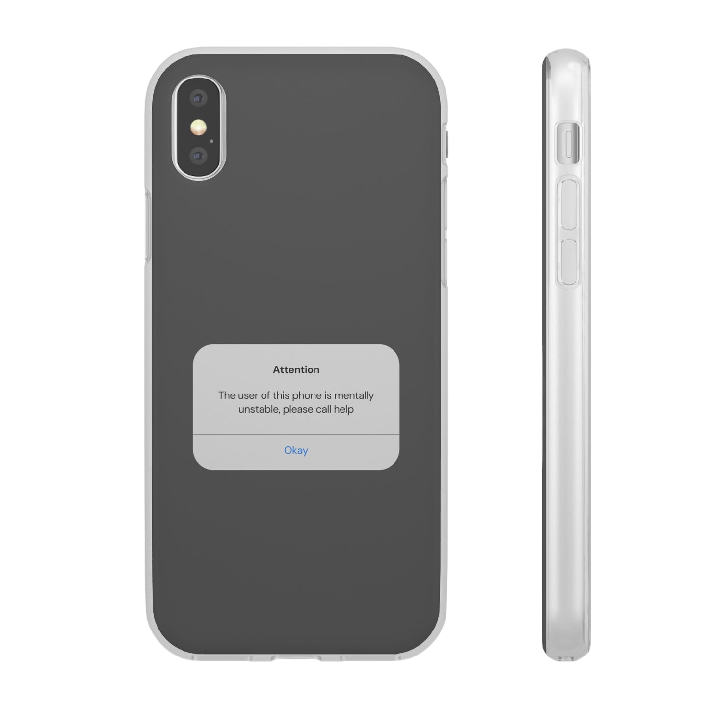 "Attention Notification" High Quality Phone Case