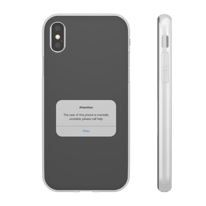 "Attention Notification" High Quality Phone Case