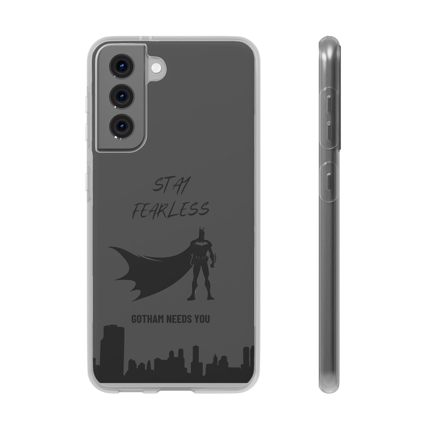 "Stay fearless, Gotham needs you" High Quality Phone Case