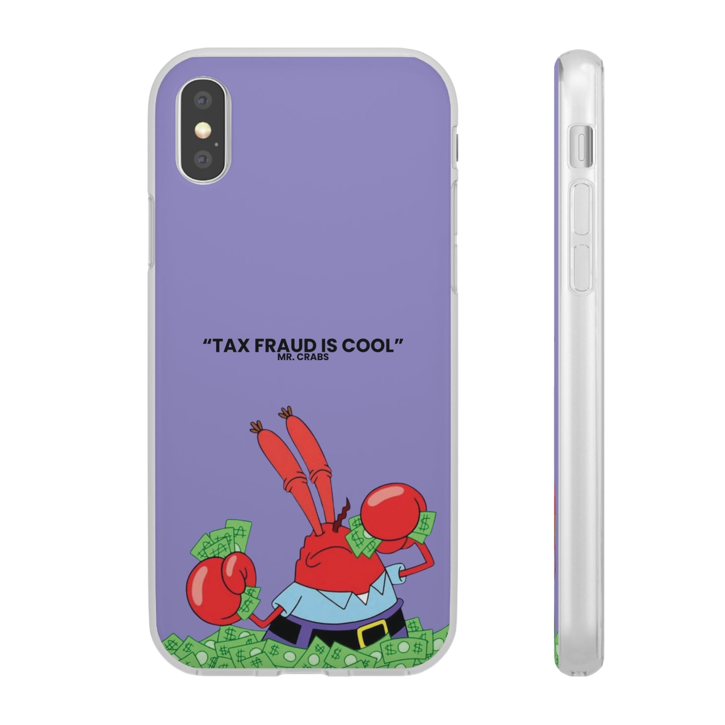 "Tax Fraud is cool" High Quality Phone Case