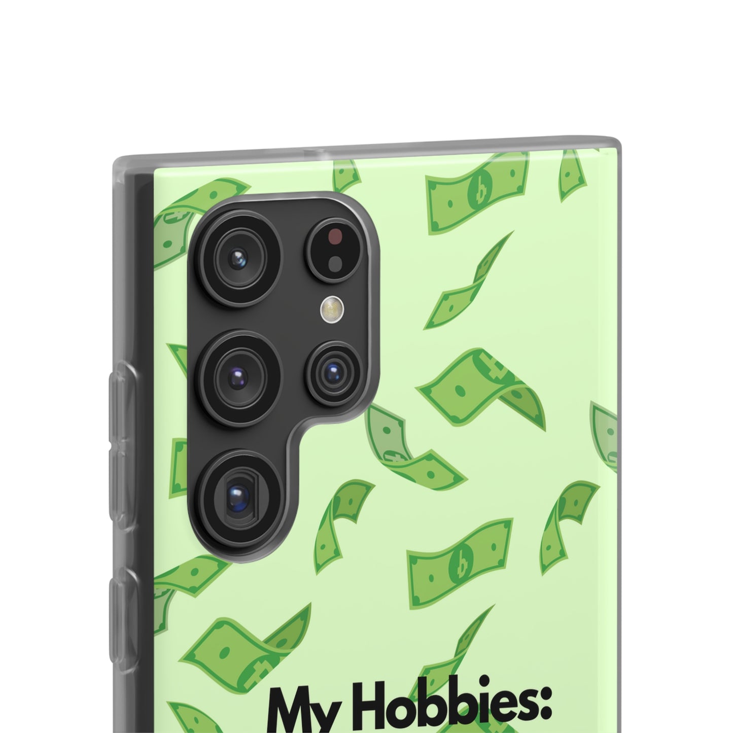 "My hobbies: -Tax Fraud" High Quality Phone Case