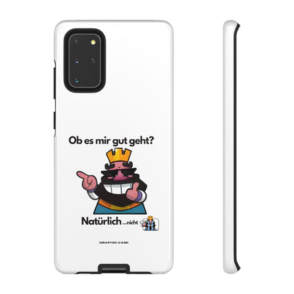 "Ob es mir gut geht?" Premium Quality Phone Case