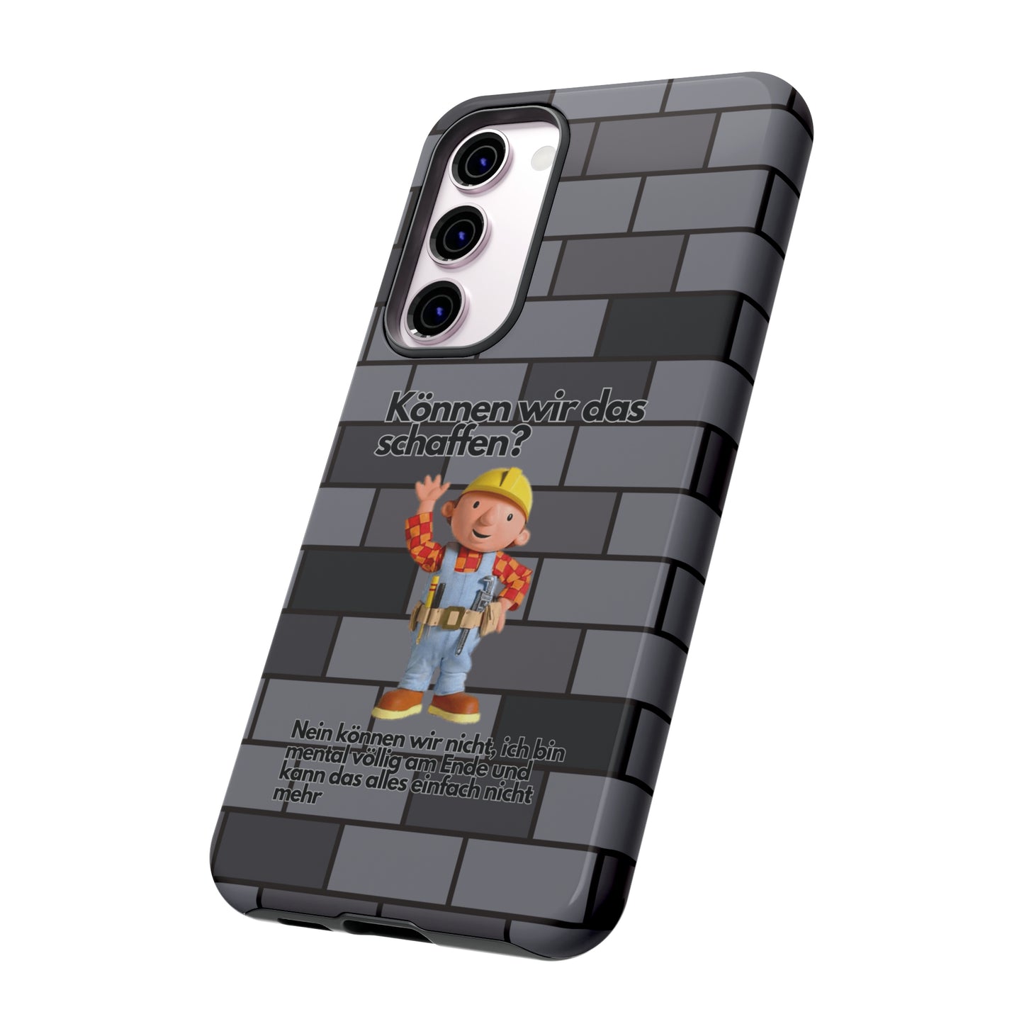 "Können wir das schaffen?" Premium Quality Phone Case