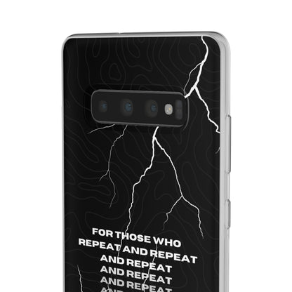 "For those who repeat and repeat..." High Quality Phone Case