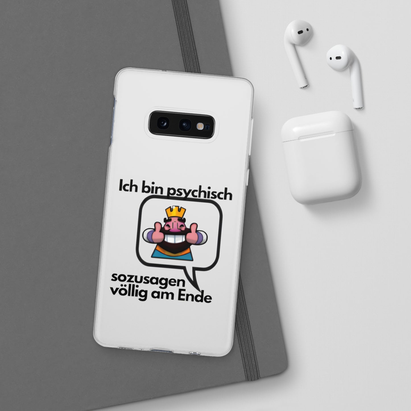 "Ich bin psychisch sozusagen völlig am Ende" High Quality Phone Case