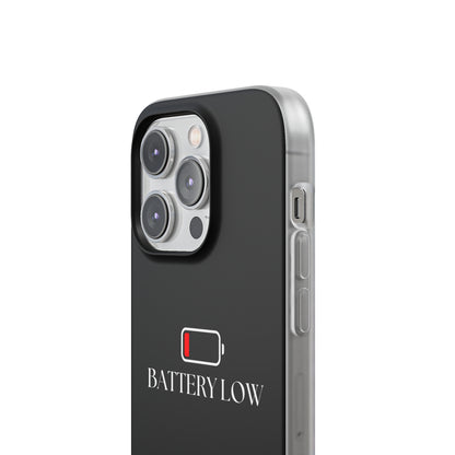 "Battery Low" High Quality Phone Case