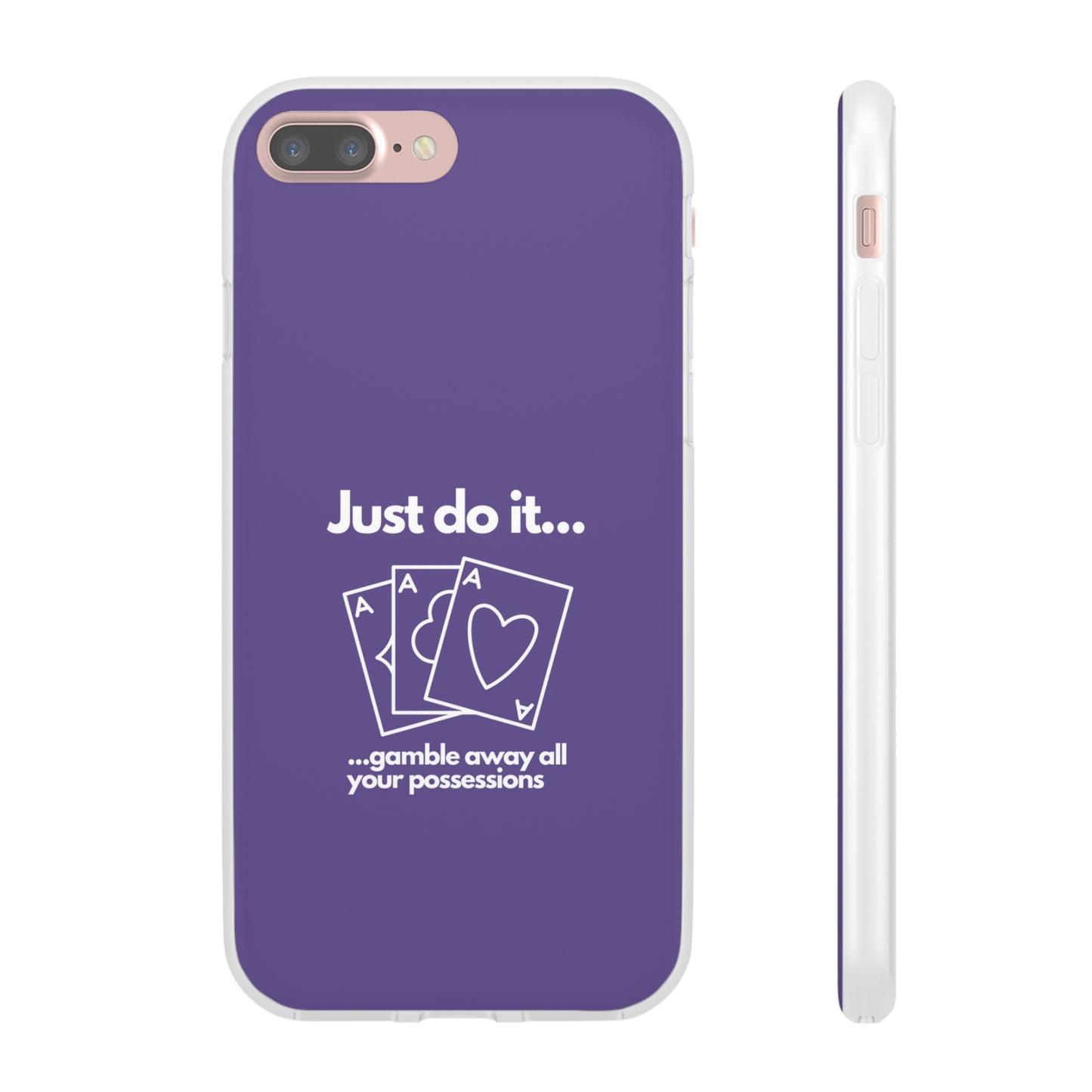 "Just do it... gamble" High Quality Phone Case