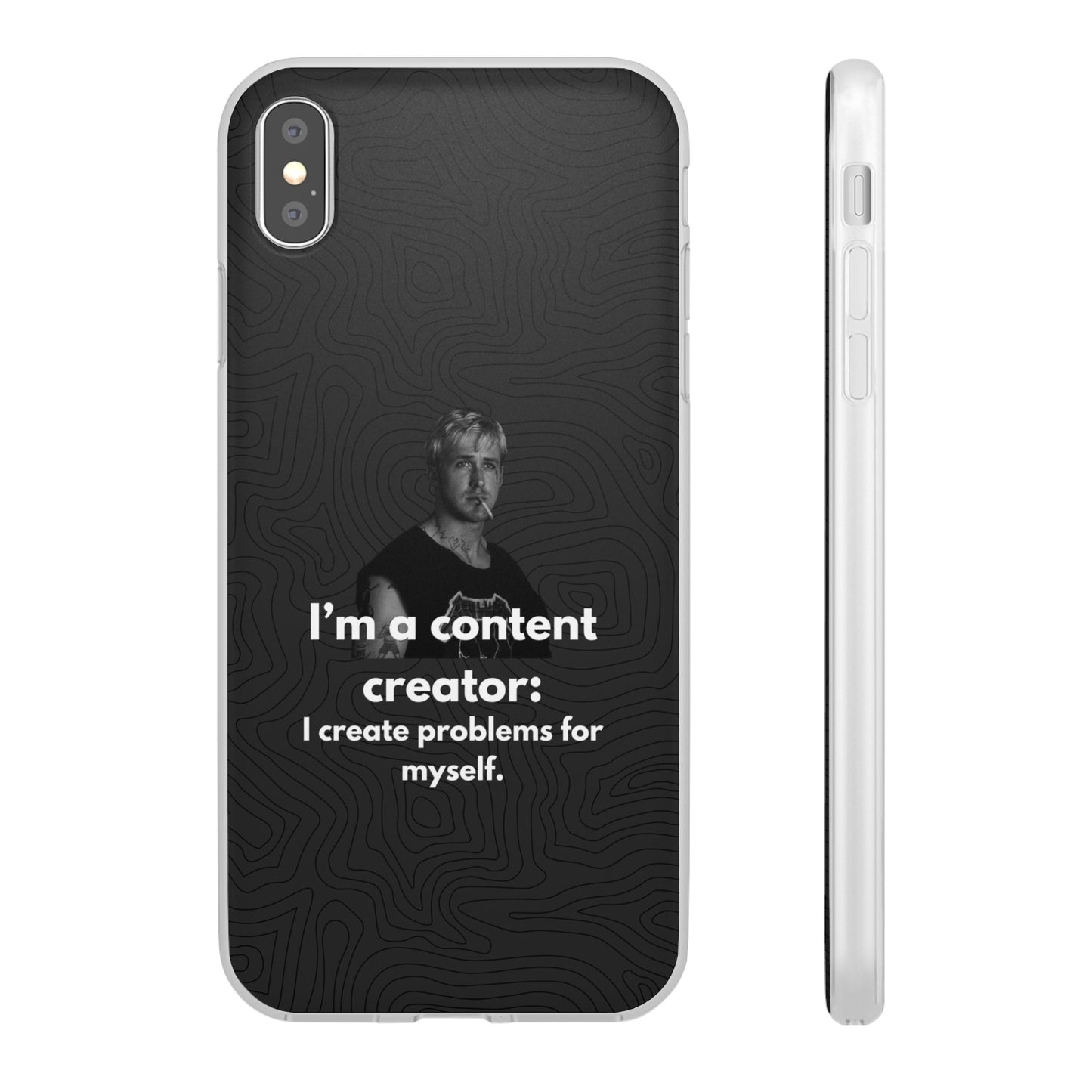 "I'm a content creator" High Quality Phone Case