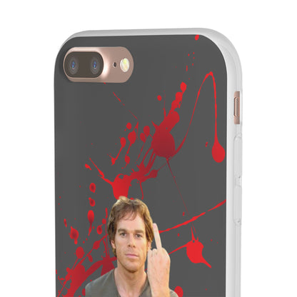 Dexter Middle Finger High Quality Phone Case