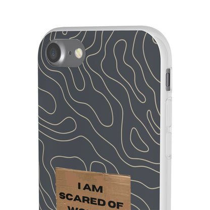 "I am scared of women" High Quality Phone Case