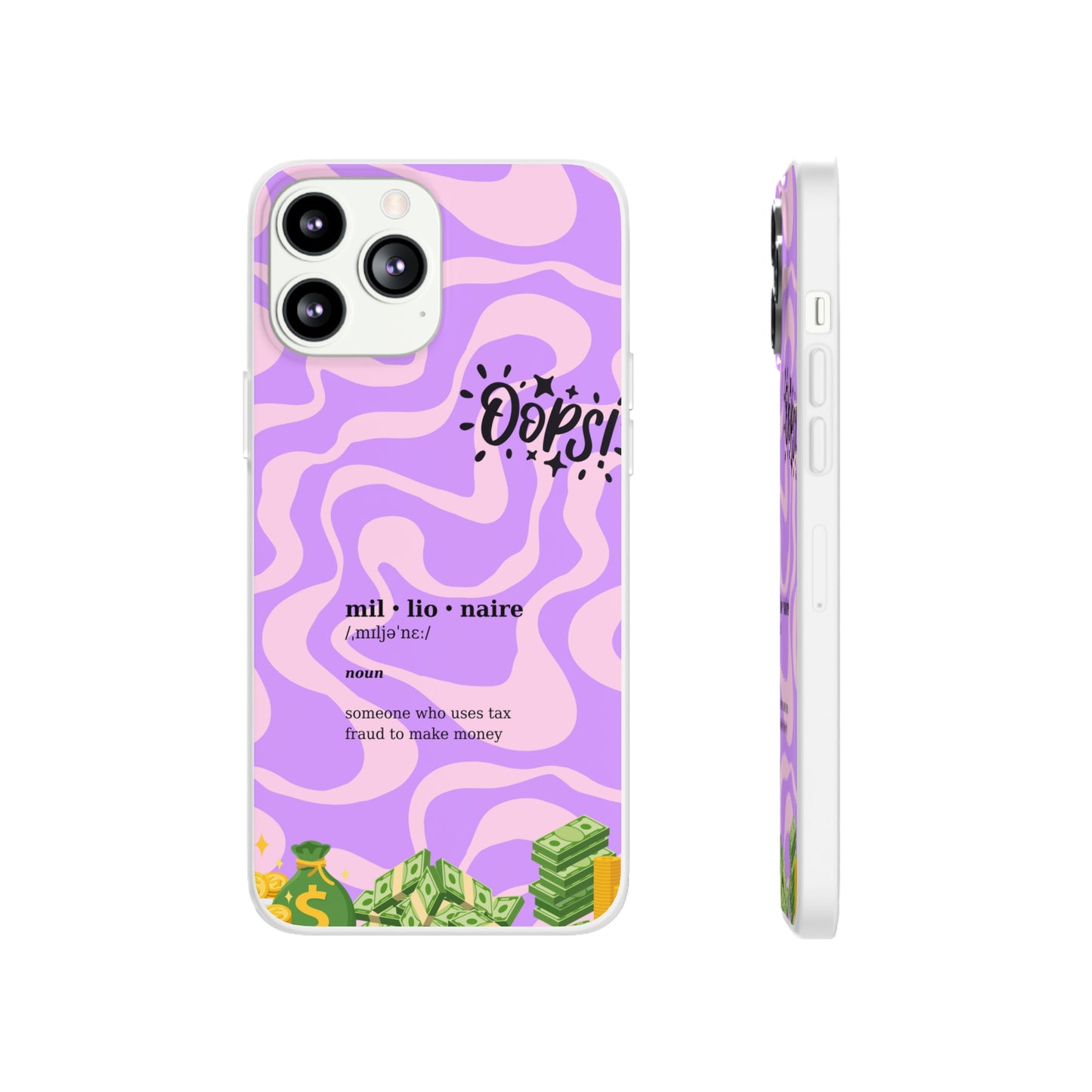 "Millionaire Definition" High Quality Phone Case