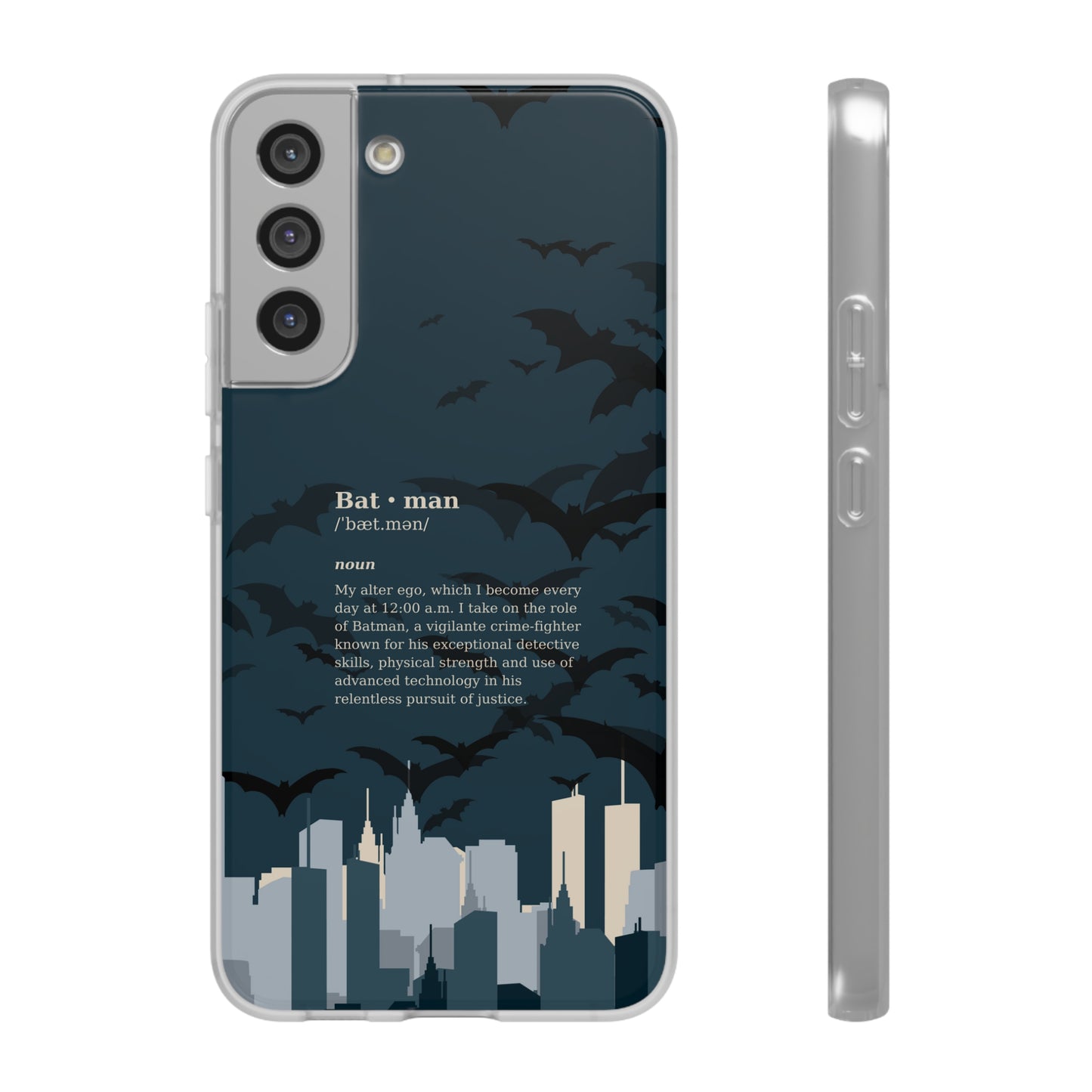 "Batman Definition" High Quality Phone Case