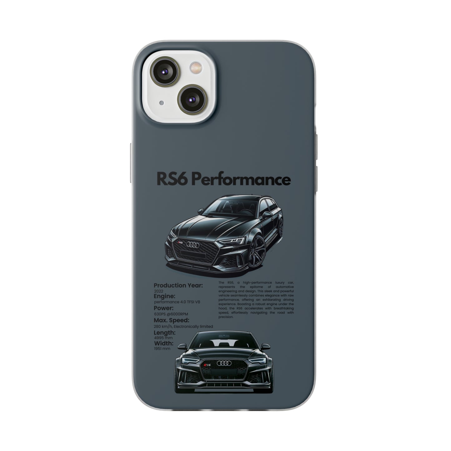 "RS6 Performance" High Quality Phone Case