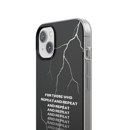 "For those who repeat and repeat..." High Quality Phone Case