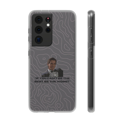 "If you can't be the best, be the worst" High Quality Phone Case