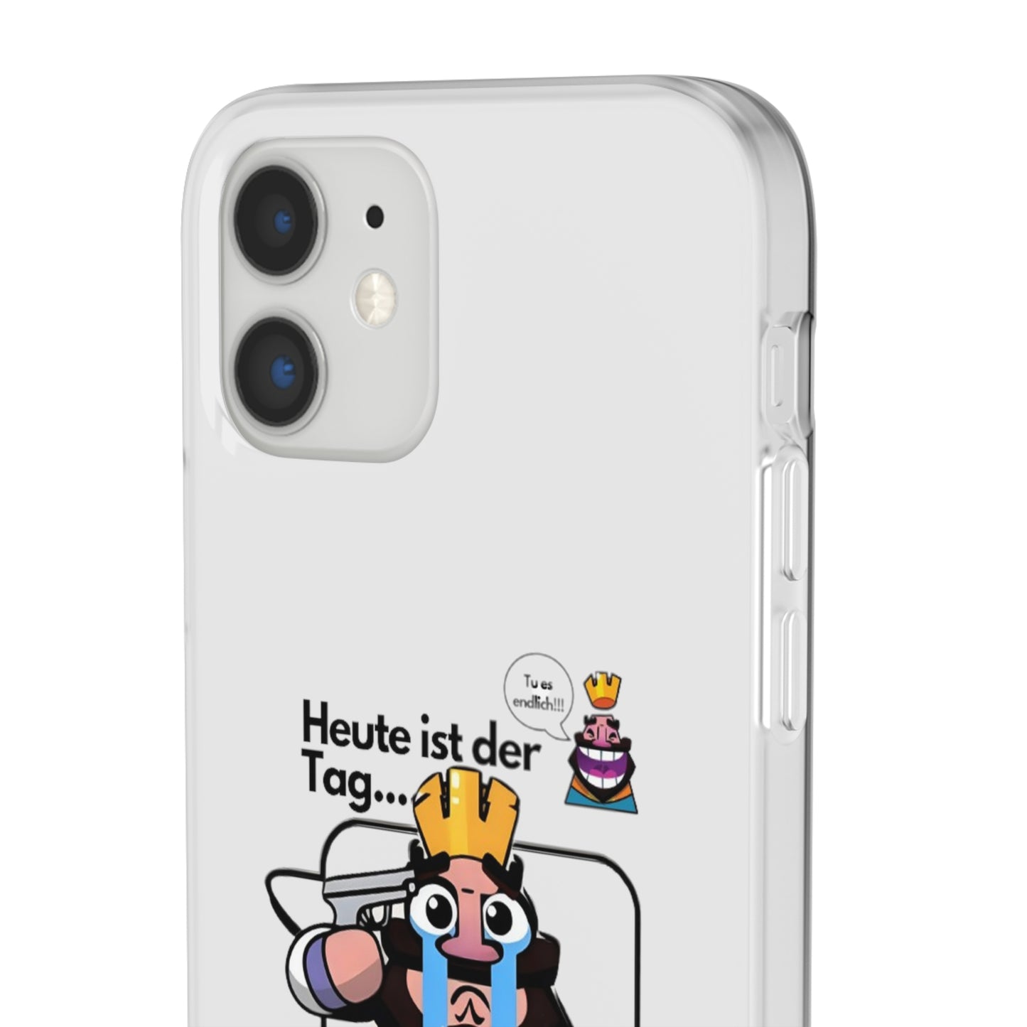 "Heute ist der Tag ... der Tag an dem ich den Abzug drücke" High Quality Phone Case