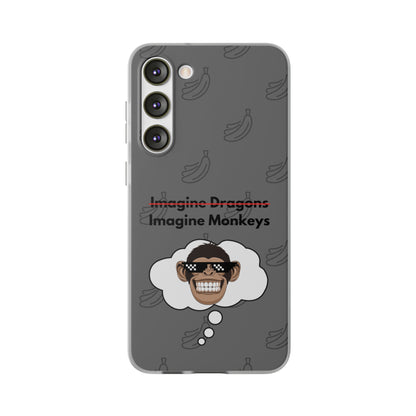 "Imagine Monkeys" High Quality Phone Case