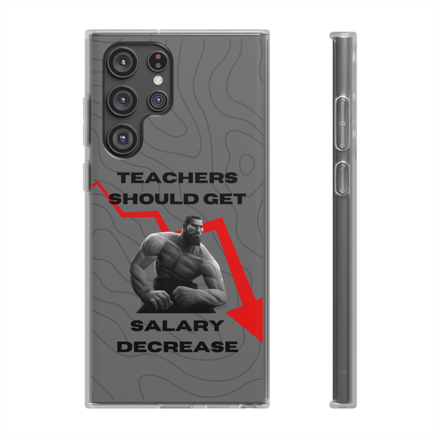 "Teachers should get salary decrease" High Quality Phone Case