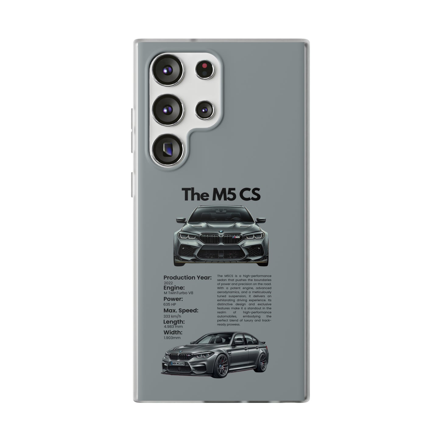 "The M5 CS" High Quality Phone Case