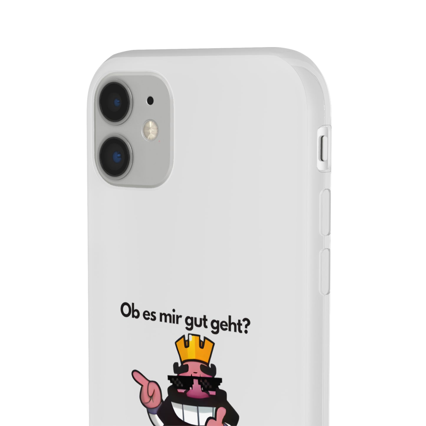 "Ob es mir gut geht? Natürlich... nicht" High Quality Phone Case