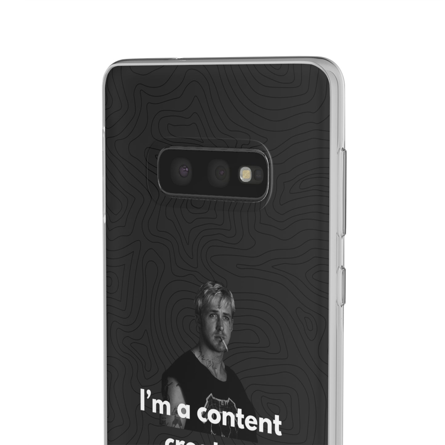 "I'm a content creator" High Quality Phone Case