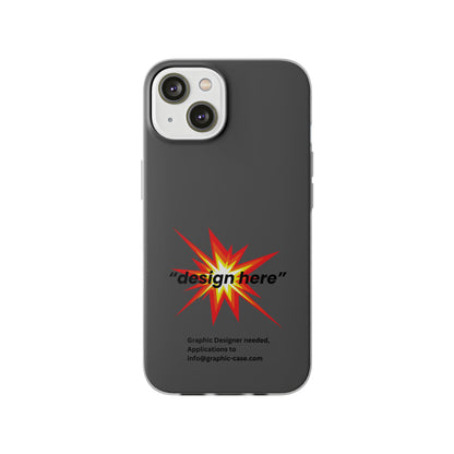 "Design here" High Quality Phone Case