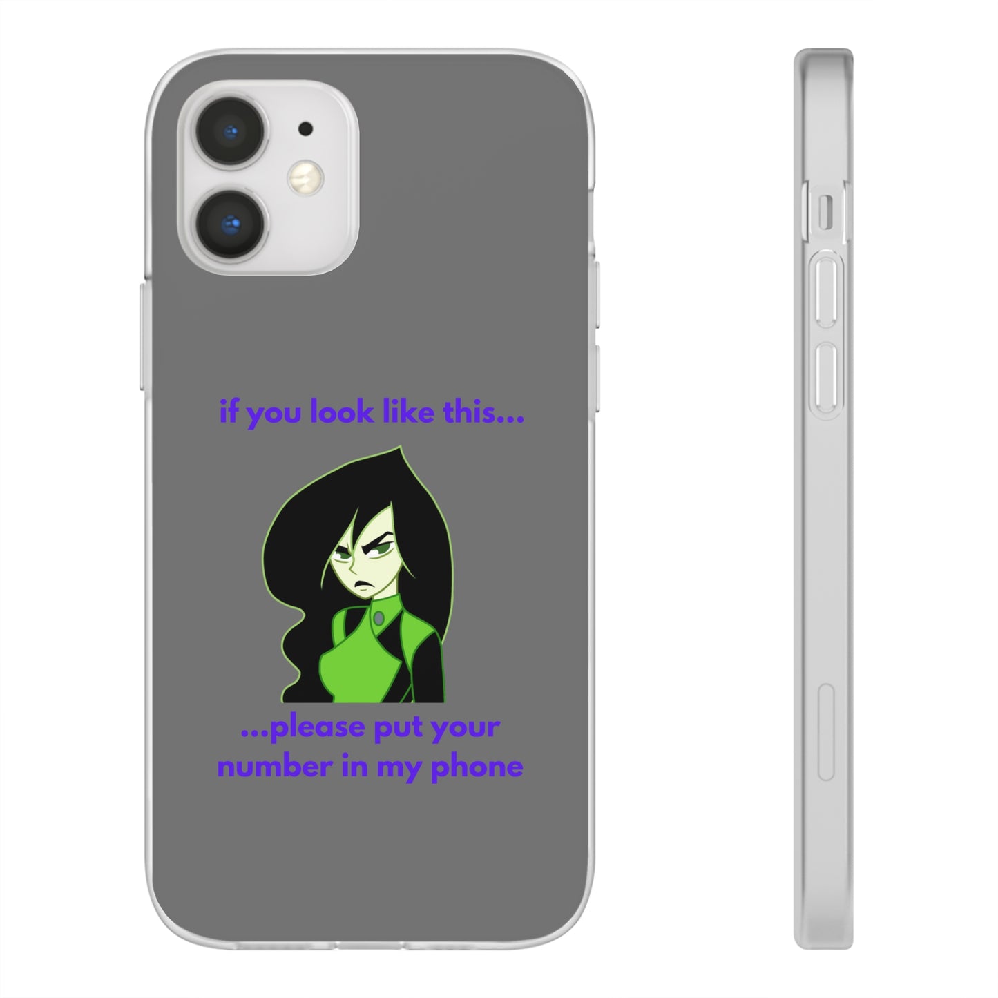 "If you look like this..." High Quality Phone Case