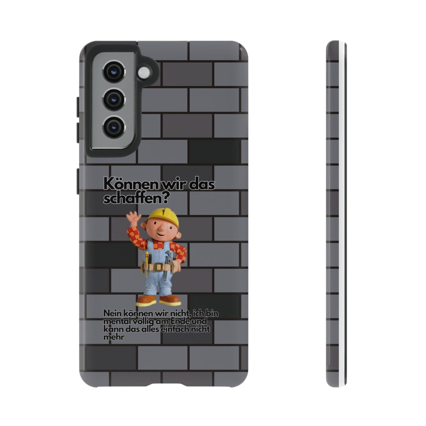 "Können wir das schaffen?" Premium Quality Phone Case