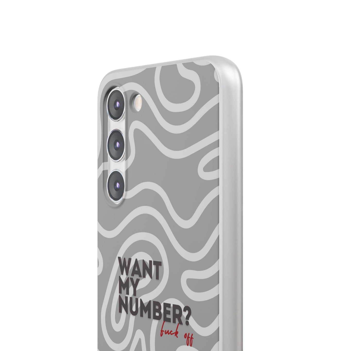 "Want my number?" High Quality Phone Case