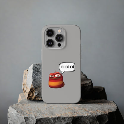 "Oi Oi Oi Red Larva" High Quality Phone Case