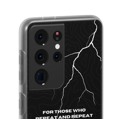 "For those who repeat and repeat..." High Quality Phone Case