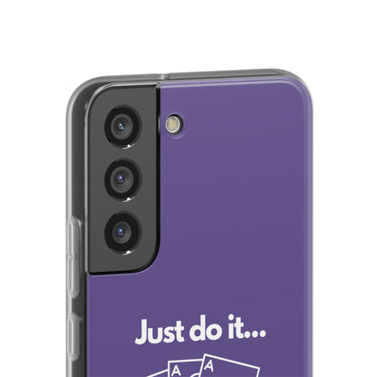 "Just do it... gamble" High Quality Phone Case