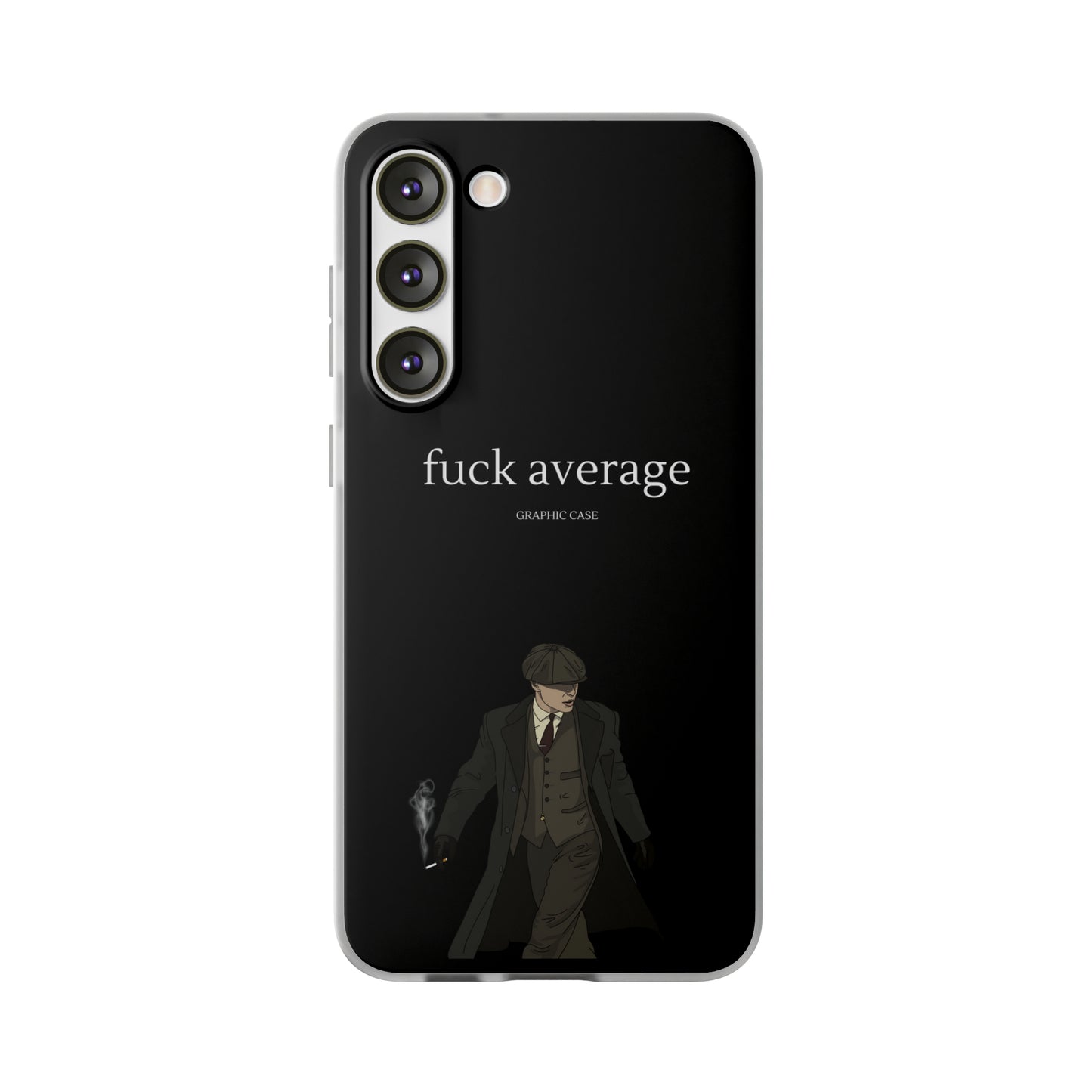 "fuck average" High Quality Phone Case