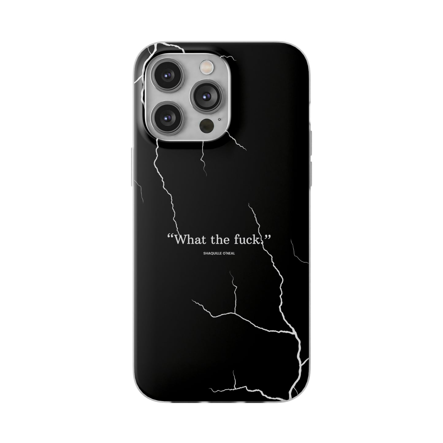 "What the fuck quote" High Quality Phone Case